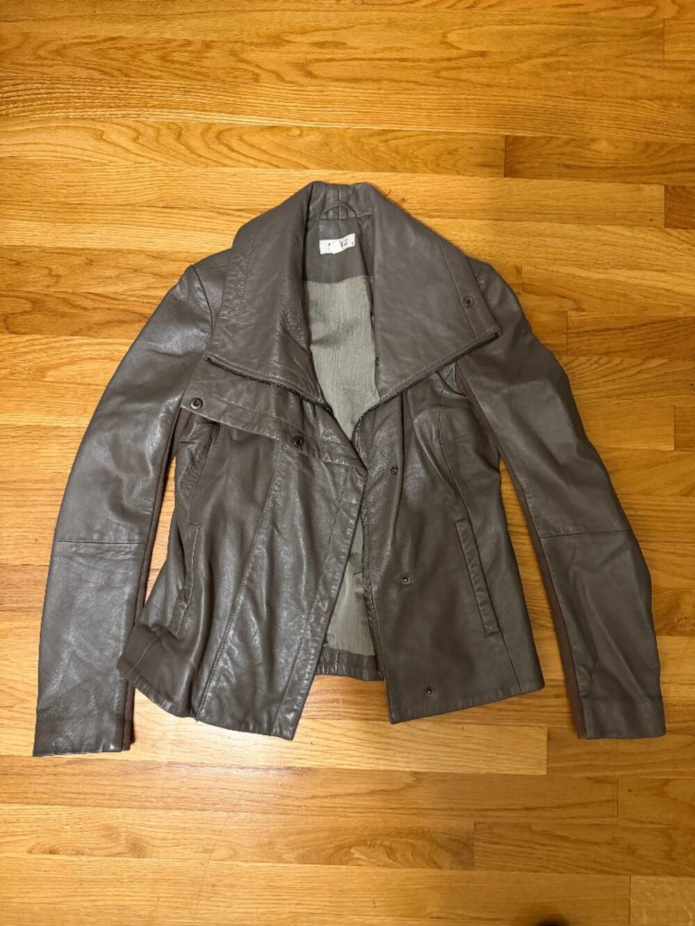 Barneys New York Genuine Leather Jacket